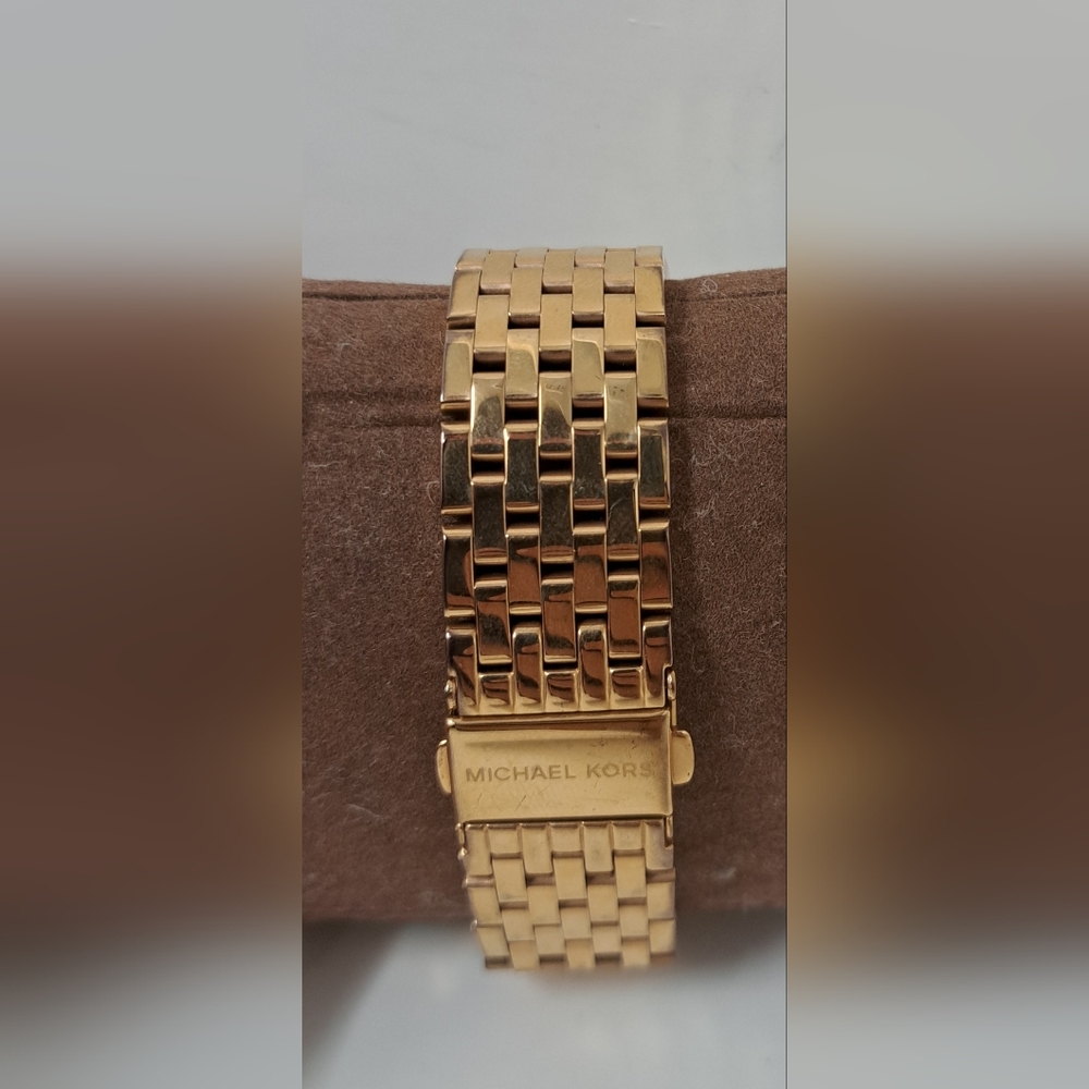 Michael Kors Darci Three-Hand Rose Gold-Tone Women's Watch MK3192 Quartz 7 Inch - Picture 6 of 16